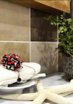 【案例鉴赏】北京 | 时尚的厨卫小花砖设计，雅素丽瓷砖新闻动态_品牌资讯_瓷砖知识_视频中心